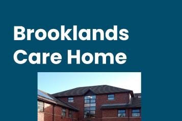 Front cover of Brooklands Care Home Enter and View Report