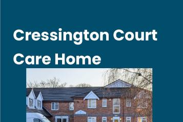 Front cover of Cressington Court Care Home Enter and View Report