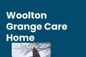 Front cover of Woolton Grange Care Home Enter and View Report