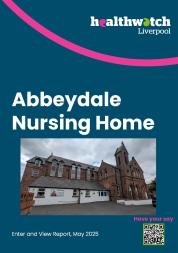 Front cover of Abbeydale Nursing Home Enter and View Report