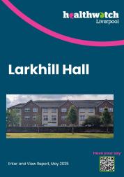 Front cover of Larkhill Hall Enter and View report