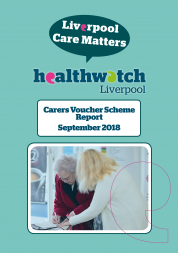 Front Cover of Carers Voucher Scheme Report